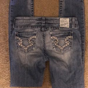 Sz 30L Big Star Remy Skinny low rise jeans